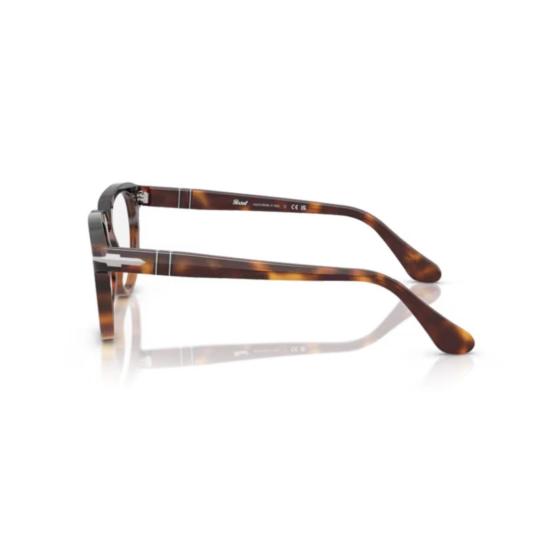 26SS 페르솔 선글라스 0Po3377v 클래식 호피무늬 원형 프레임 안경 - PERSOL