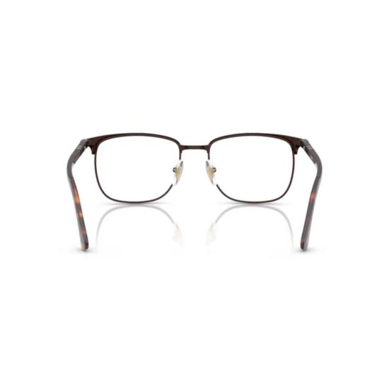26SS 페르솔 선글라스 0Po1021v 갈색 금속 프레임 안경 (호피무늬 다리) - PERSOL