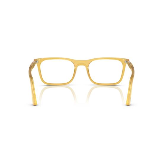 26SS 페르솔 선글라스 0Po3358v 반투명 앰버 아세테이트 안경테 (메탈릭 액센트 포함) - PERSOL