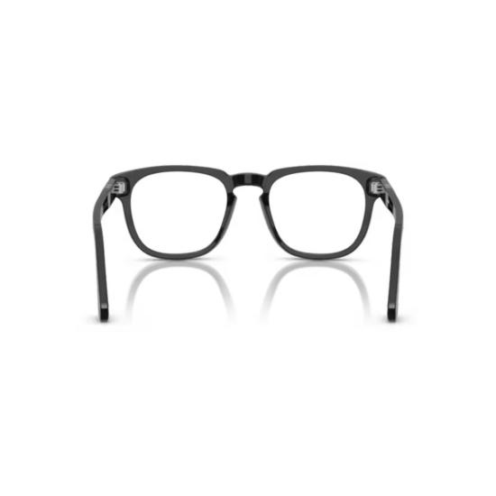 26SS 페르솔 선글라스 0Po3376v 클래식 스퀘어 프레임 안경 (실버 화살표 디테일) - PERSOL