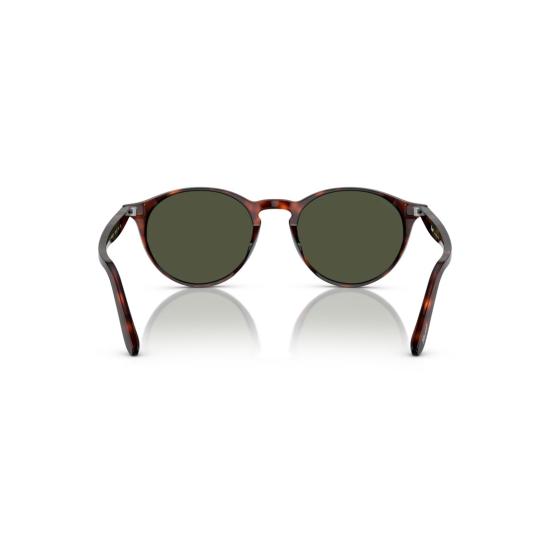 26SS 페르솔 선글라스 0Po3092sm 원형 호피무늬 아세테이트  (금속 장식 포함) - PERSOL