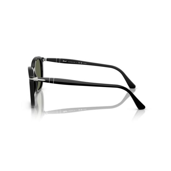 26SS 페르솔 선글라스 0Po3355s 스퀘어 프레임  (유광 블랙 아세테이트 소재) - PERSOL