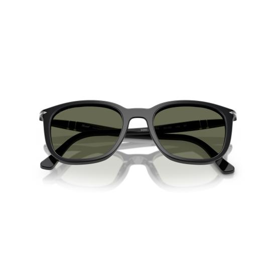 26SS 페르솔 선글라스 0Po3355s 스퀘어 프레임  (유광 블랙 아세테이트 소재) - PERSOL