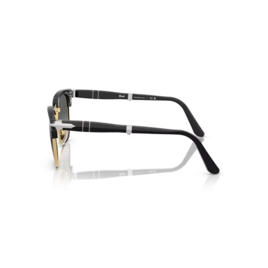 26SS 페르솔 선글라스 0Po3375s 골드 액센트가 있는 사각 프레임 - PERSOL