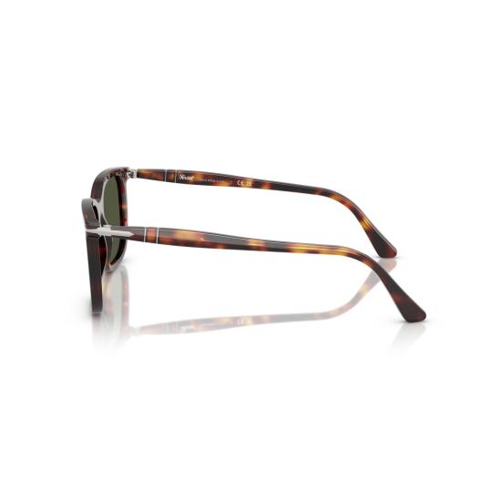 26SS 페르솔 선글라스 0Po3357s 사각 프레임 호피무늬 아세테이트 - PERSOL