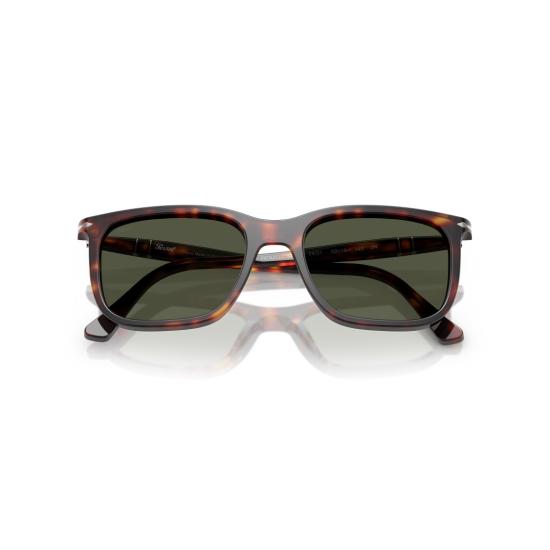 26SS 페르솔 선글라스 0Po3357s 사각 프레임 호피무늬 아세테이트 - PERSOL