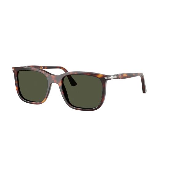 26SS 페르솔 선글라스 0Po3357s 사각 프레임 호피무늬 아세테이트 - PERSOL