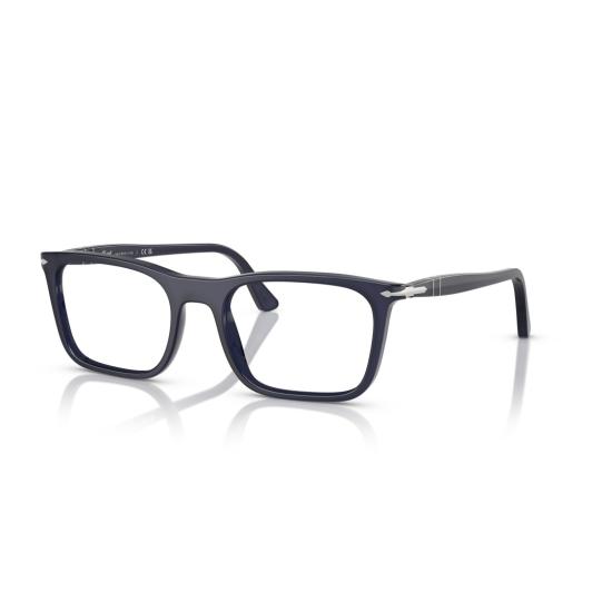 26SS 페르솔 안경 0Po3358v 은은한 금속 디테일이 돋보이는 직사각형 아세테이트 안경 - PERSOL