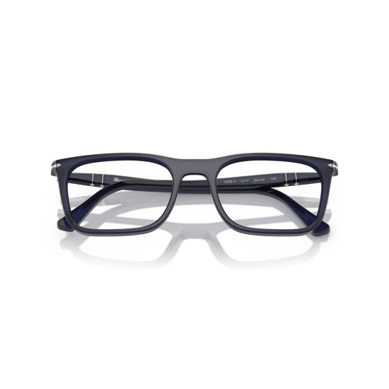 26SS 페르솔 안경 0Po3358v 은은한 금속 디테일이 돋보이는 직사각형 아세테이트 안경 - PERSOL