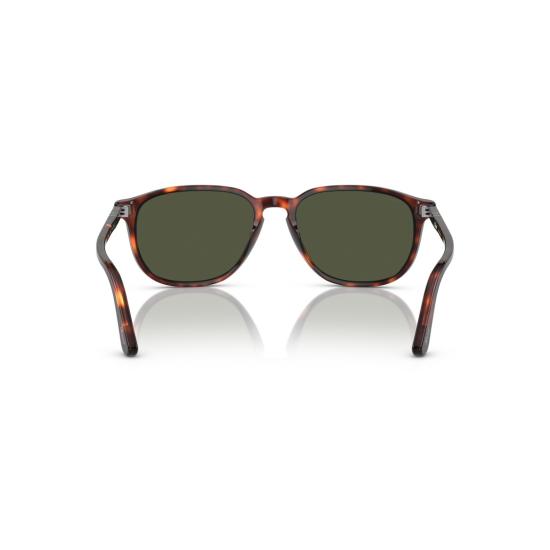 26SS 페르솔 선글라스 0Po3019s 둥근 직사각형 호피무늬 아세테이트 - PERSOL