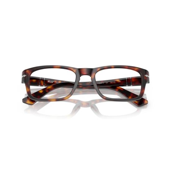 26SS 페르솔 안경 0Po3364v 직사각형 아세테이트 안경테 (호피무늬) - PERSOL
