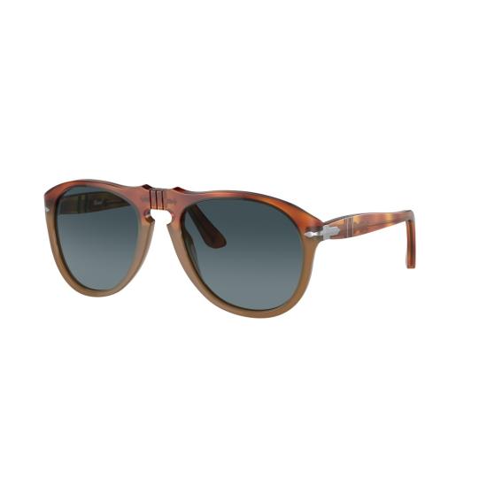 26SS 페르솔 선글라스 0Po0649 둥근 호피무늬  (키홀 브릿지) - PERSOL