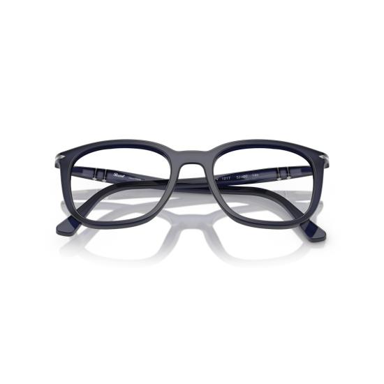 26SS 페르솔 선글라스 0Po3355v 아세테이트 소재의 사각 프레임 안경 (메탈릭 장식 포함) - PERSOL