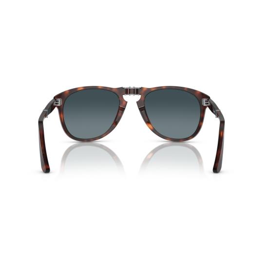 26SS 페르솔 선글라스 0Po0714 원형 호피무늬 아세테이트  (키홀 브릿지) - PERSOL