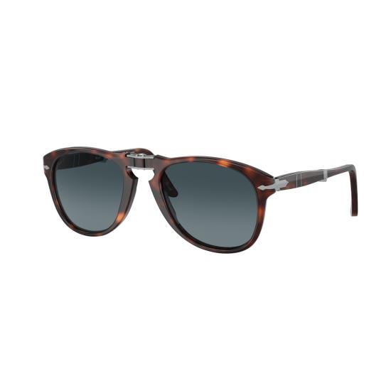 26SS 페르솔 선글라스 0Po0714 원형 호피무늬 아세테이트  (키홀 브릿지) - PERSOL