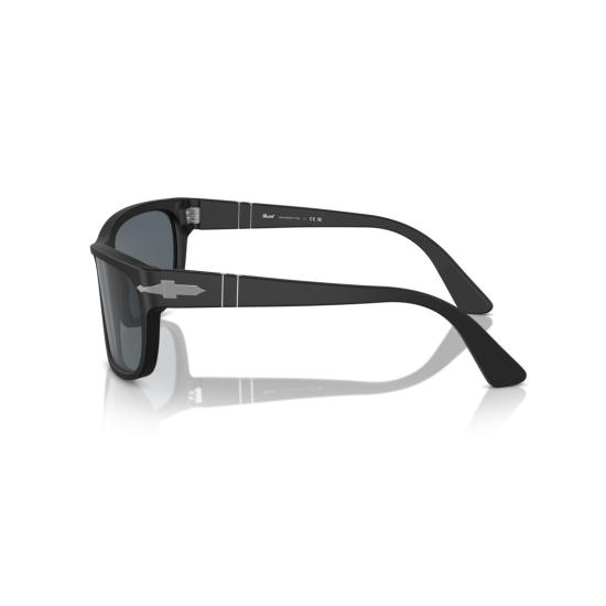 26SS 페르솔 선글라스 0Po3342s 실버 화살표 디테일이 있는 직사각형 아세테이트 - PERSOL