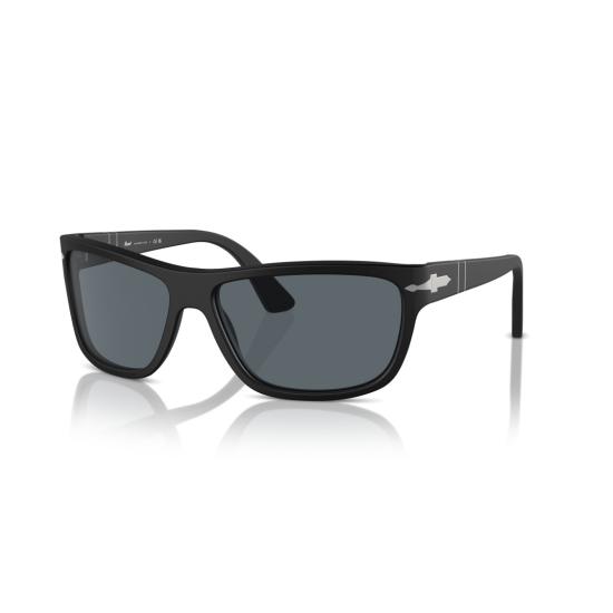 26SS 페르솔 선글라스 0Po3342s 실버 화살표 디테일이 있는 직사각형 아세테이트 - PERSOL