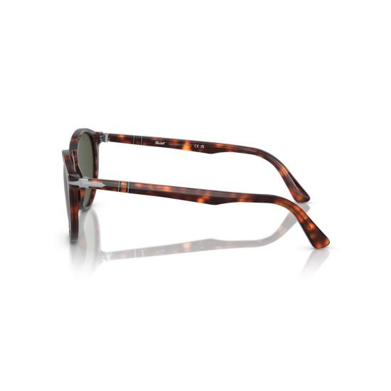 26SS 페르솔 선글라스 0Po3152s 클래식 원형 프레임 호피무늬 - PERSOL