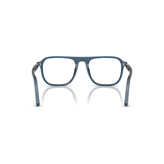 26SS 페르솔 선글라스 0Po3359v 반투명 아세테이트 사각 프레임 안경 (키홀 브릿지 포함) - PERSOL