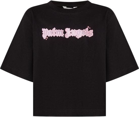 26SS [키즈] 팜앤젤스 티셔츠 PGAA004S26JER001110 BLACK