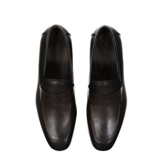  살바토레 페라가모 로퍼 페라가모 그레이  브라운 - SALVATORE FERRAGAMO
