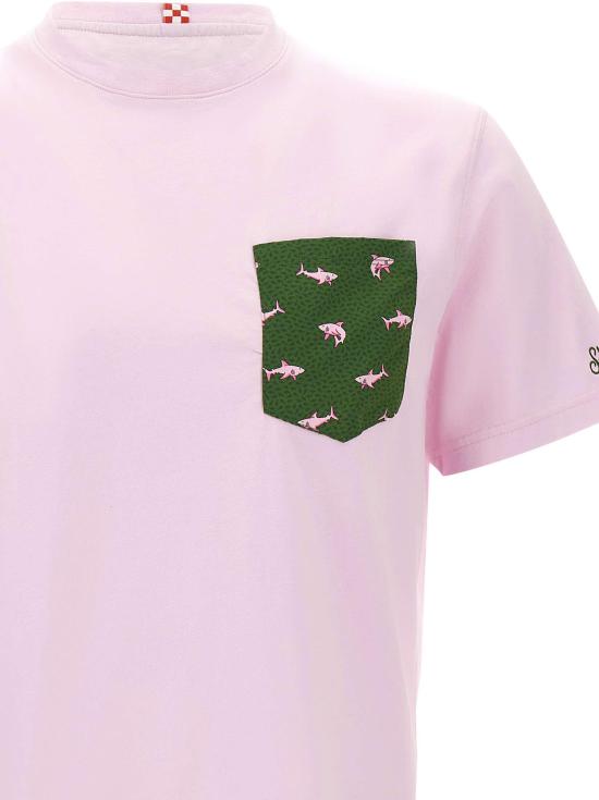 26SS 세인트바쓰 반팔 티셔츠 BLA000102197L PINK - MC2 SAINT BARTH