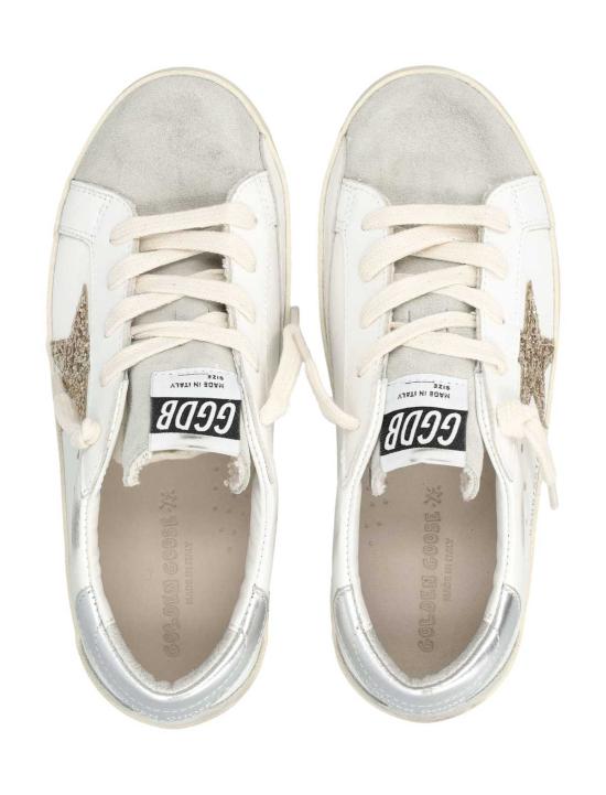  [키즈] 골든구스 슈즈 골든 구스 슈퍼스타 키즈 스니커즈 화이트/아이스 - GOLDEN GOOSE