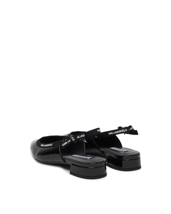 26SS 칼라거펠트 힐/펌프스 KL40159 1BP black pantent NERO - KARL LAGERFELD