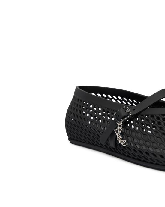 26SS 칼라거펠트 플랫 슈즈 KL80035 v00 NERO - KARL LAGERFELD