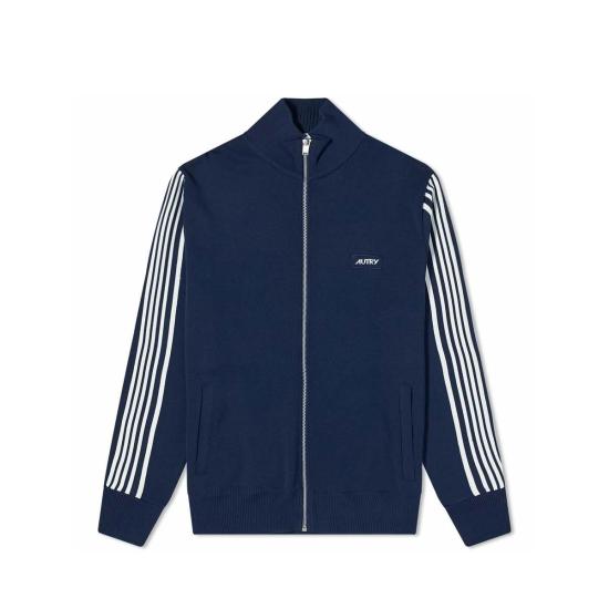  오트리 가디건 지퍼  블루