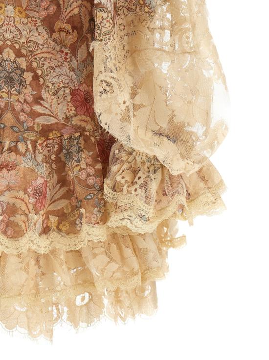  짐머만 원피스 리벨리온 드레스 베이지 - ZIMMERMANN