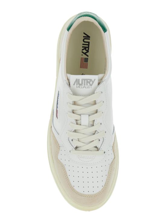 26FW 오트리 메달리스트 로우 스니커즈 AULMLS23WHTAMAZ White - AUTRY