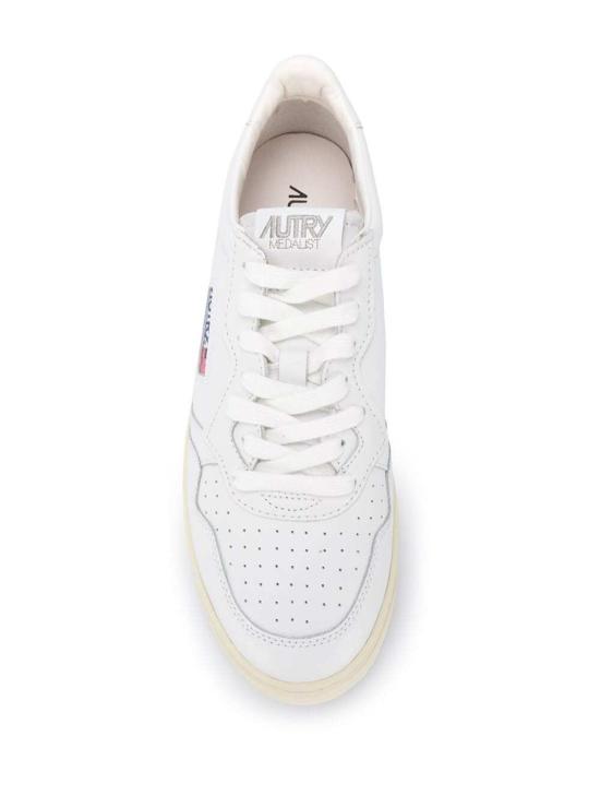 26FW 오트리 메달리스트 로우 스니커즈 AULMLL15WHTWHT White - AUTRY