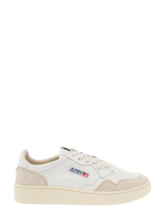 26FW 오트리 메달리스트 로우 스니커즈 AULMLS33WHITE - AUTRY