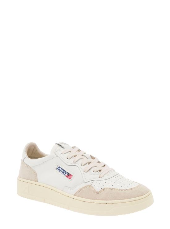 26FW 오트리 메달리스트 로우 스니커즈 AULMLS33WHITE