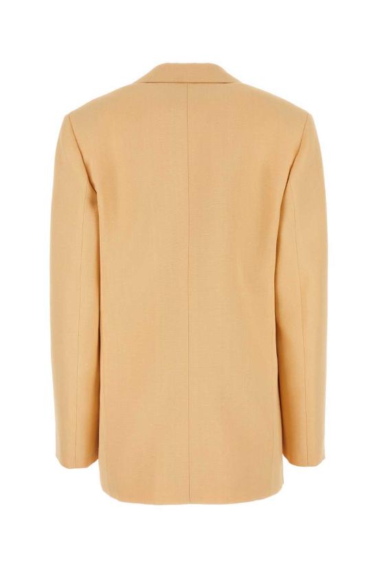  질샌더 수트 자켓 질 샌더 피치 비스코스 블렌드 오버사이즈 블레이저 - JIL SANDER