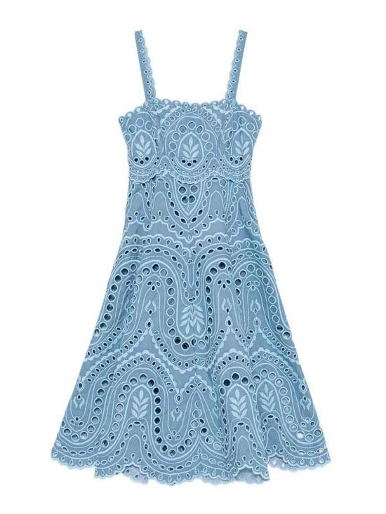 26SS 차로루이즈 롱 원피스 263611BLUE Blue