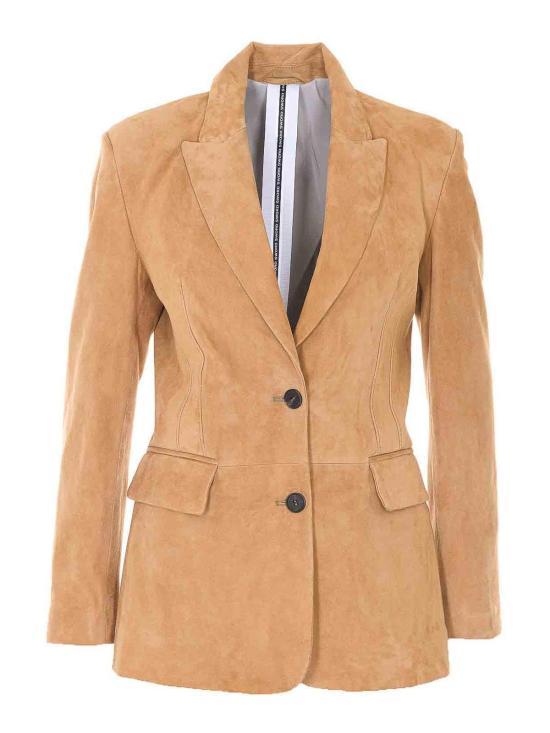 26SS 스워드 가죽 자켓 8643NUTSHELL Beige