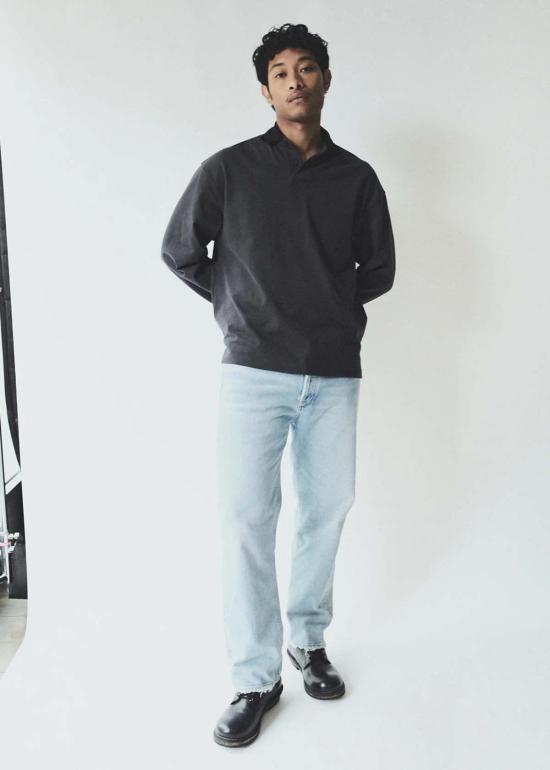  에이골디 데님 아골드 90년대 스타일 미드라이즈 루즈핏 32 사이즈 진 포스 - AGOLDE