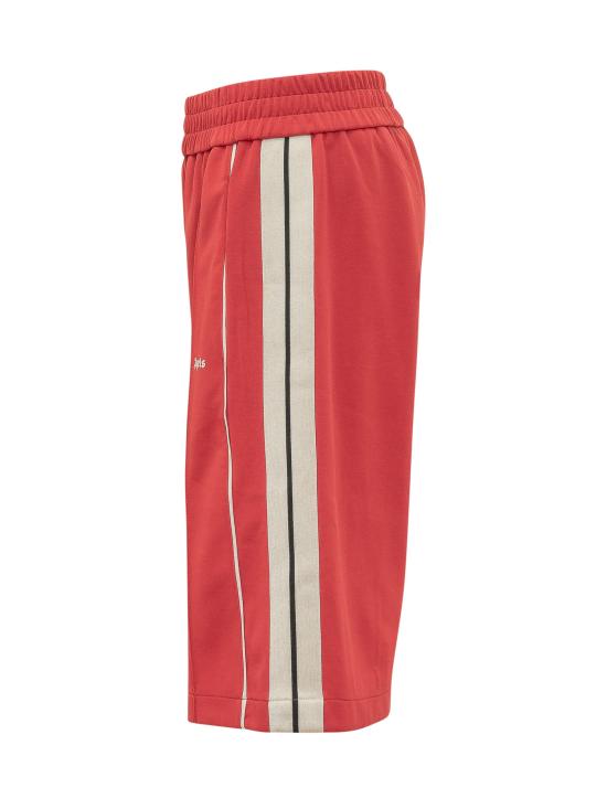 26SS 팜앤젤스 숏팬츠 PMCL00CS26FAB001 2503 RED OFF WHITE - PALM ANGELS