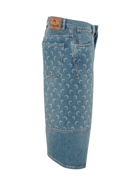 26SS 마린세르 데님 숏팬츠 USH004BCDEN0002 BL05 LIGHT BLUE - MARINE SERRE