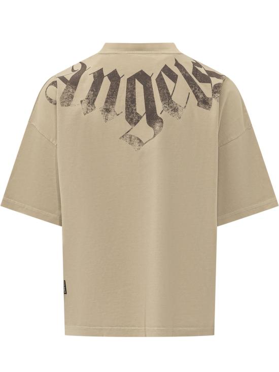 26SS 팜앤젤스 반팔 티셔츠 PMAA10DS26JER002 6160 BEIGE BROWN - PALM ANGELS