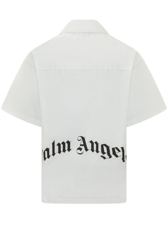 26SS 팜앤젤스 긴팔 셔츠 PMGG00AS26FAB001 0310 OFF WHITE BLACK - PALM ANGELS