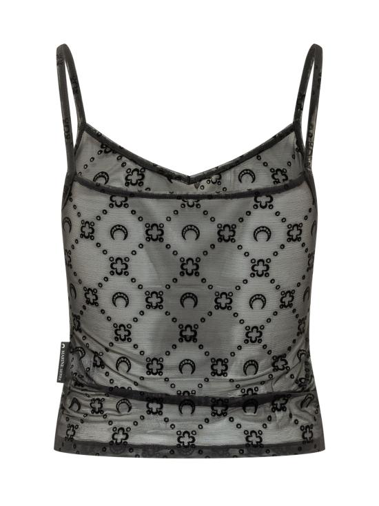 26SS 마린세르 반팔 티셔츠 WTO514ACJER0005 BK99 BLACK - MARINE SERRE