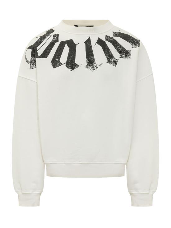 26SS 팜앤젤스 긴팔 티셔츠 PMBA08JS26FLE001 0310 OFF WHITE BLACK