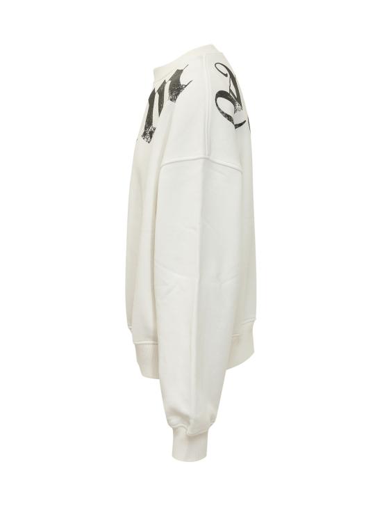 26SS 팜앤젤스 긴팔 티셔츠 PMBA08JS26FLE001 0310 OFF WHITE BLACK - PALM ANGELS