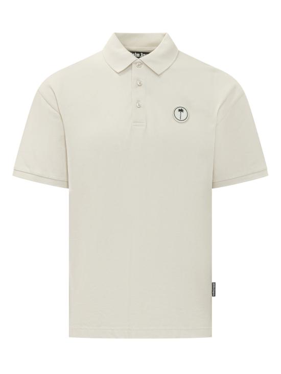 26SS 팜앤젤스 폴로 티셔츠 PMGB012S26FAB001 0303 OFF WHITE