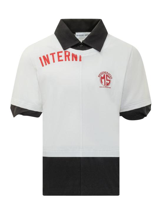 26SS 마린세르 긴팔 셔츠 UTO101AUJER0003 WH10 WHITE