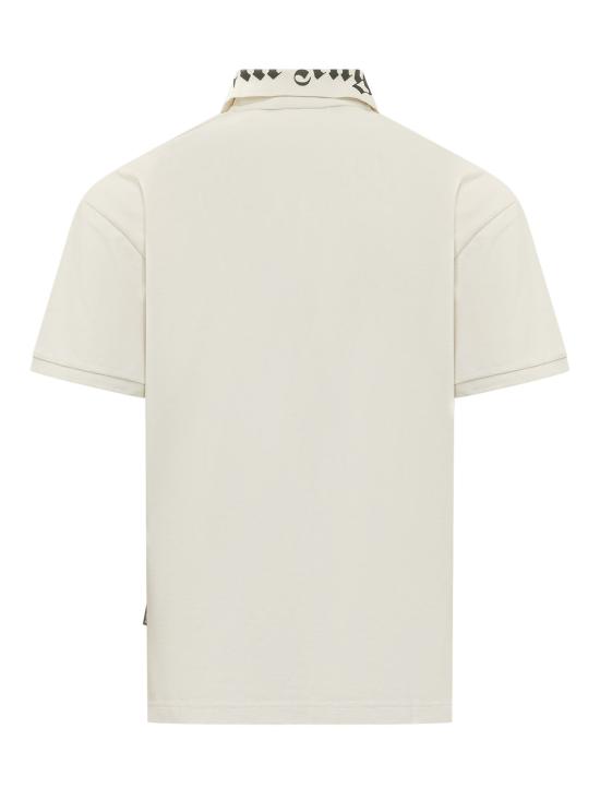 26SS 팜앤젤스 폴로 티셔츠 PMGB012S26FAB003 0310 OFF WHITE BLACK - PALM ANGELS