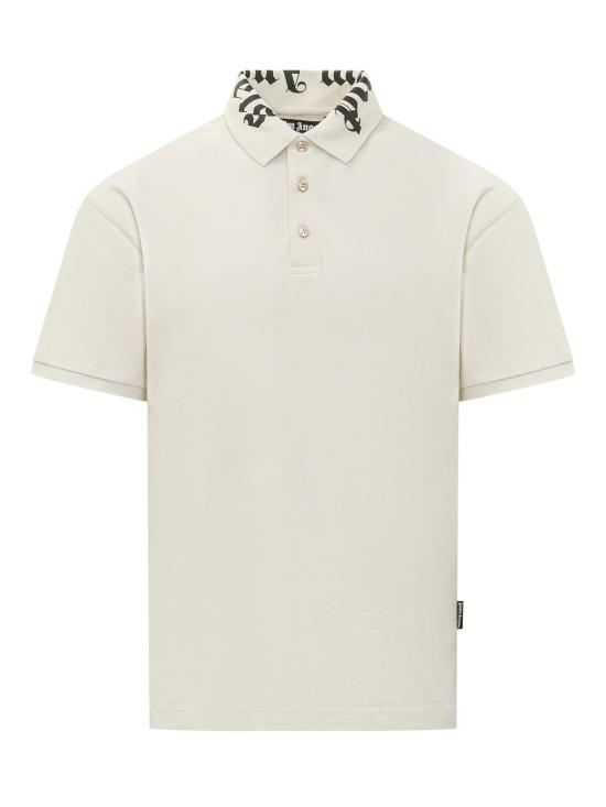 26SS 팜앤젤스 폴로 티셔츠 PMGB012S26FAB003 0310 OFF WHITE BLACK